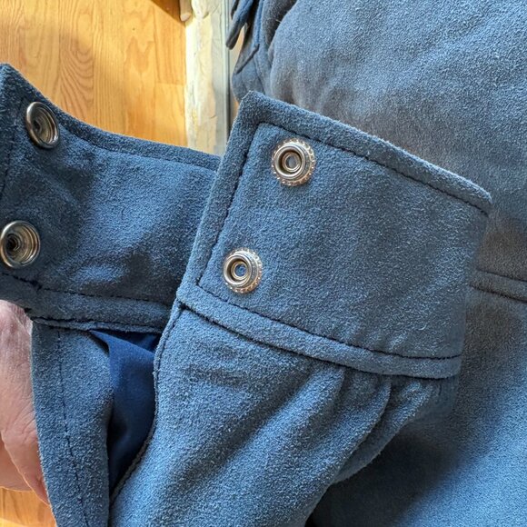 Free People Women's We The Free Wes Suede Bomber Jacket - Small - Picture 8 of 11